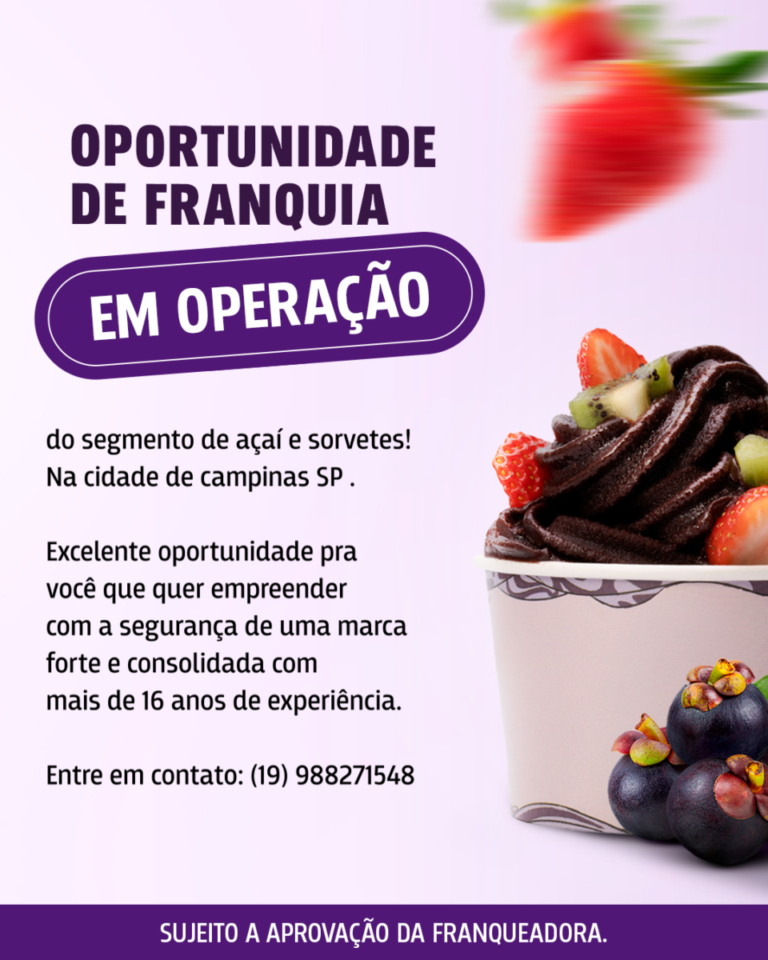 OPORTUNIDADE DE REPASSE – LOJA EM SHOPPING CAMPINAS – SP
