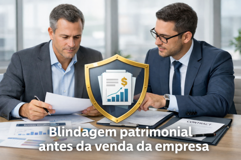 Blindagem patrimonial antes da venda da empresa: o que funciona e o que é mito