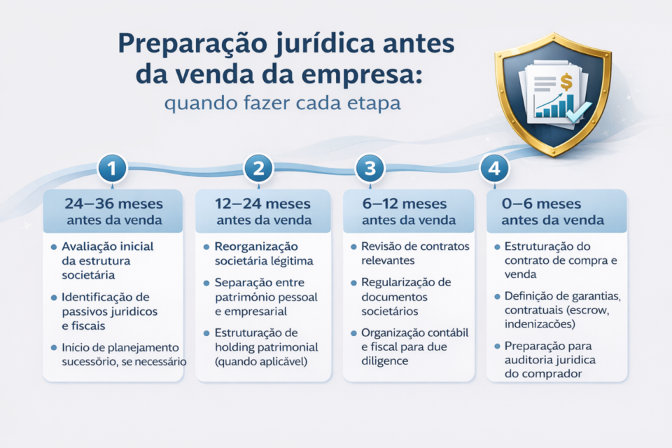 blindagem patrimonial antes da venda de empresa