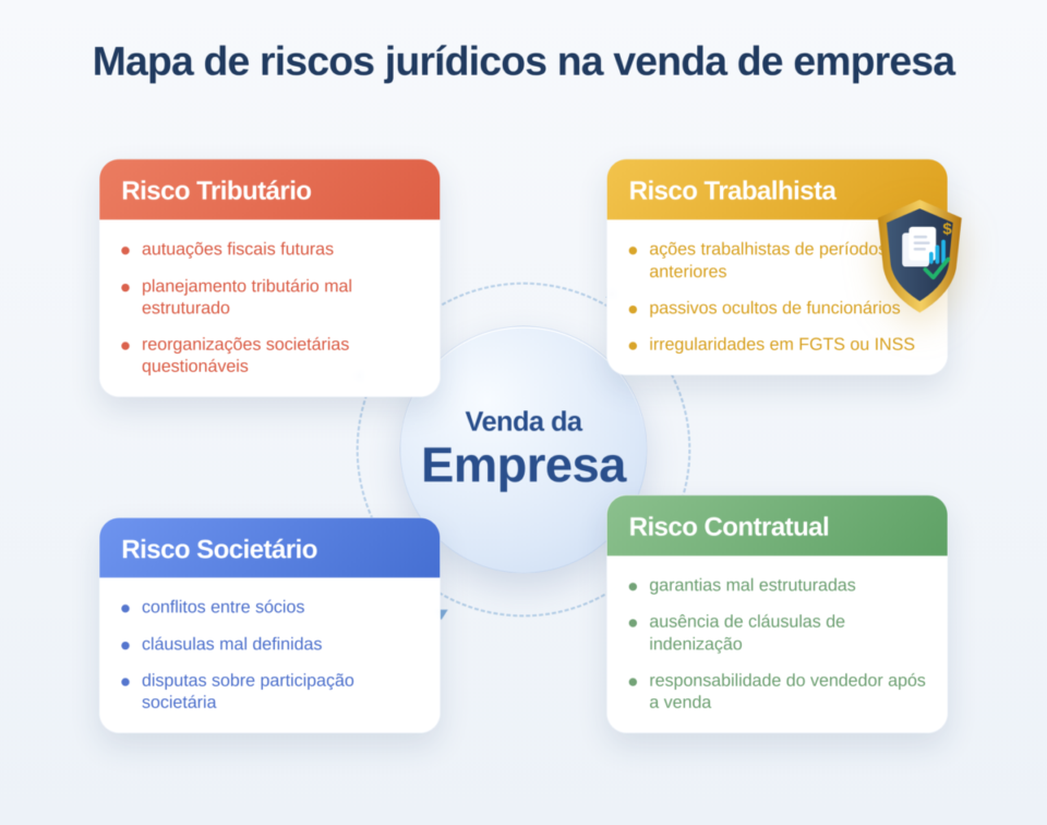 Blindagem patrimonial antes da venda da empresa: o que funciona e o que é mito
