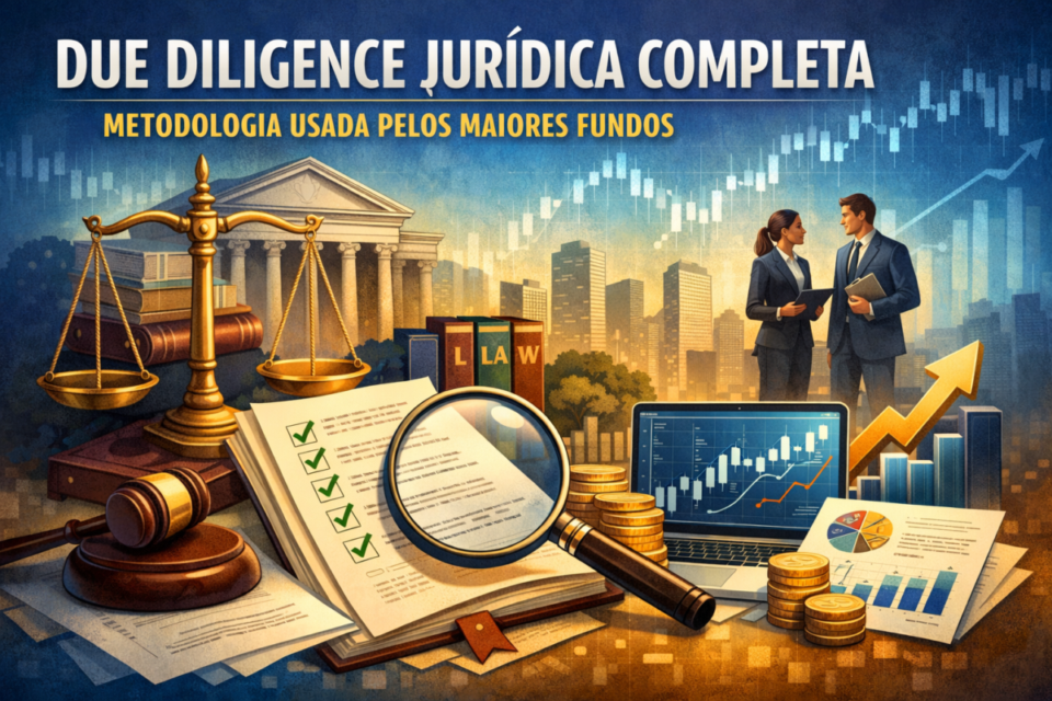 Due diligence jurídica completa: metodologia usada pelos maiores fundos