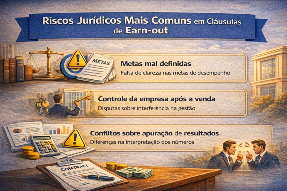 earn-out e escrow na venda de empresa