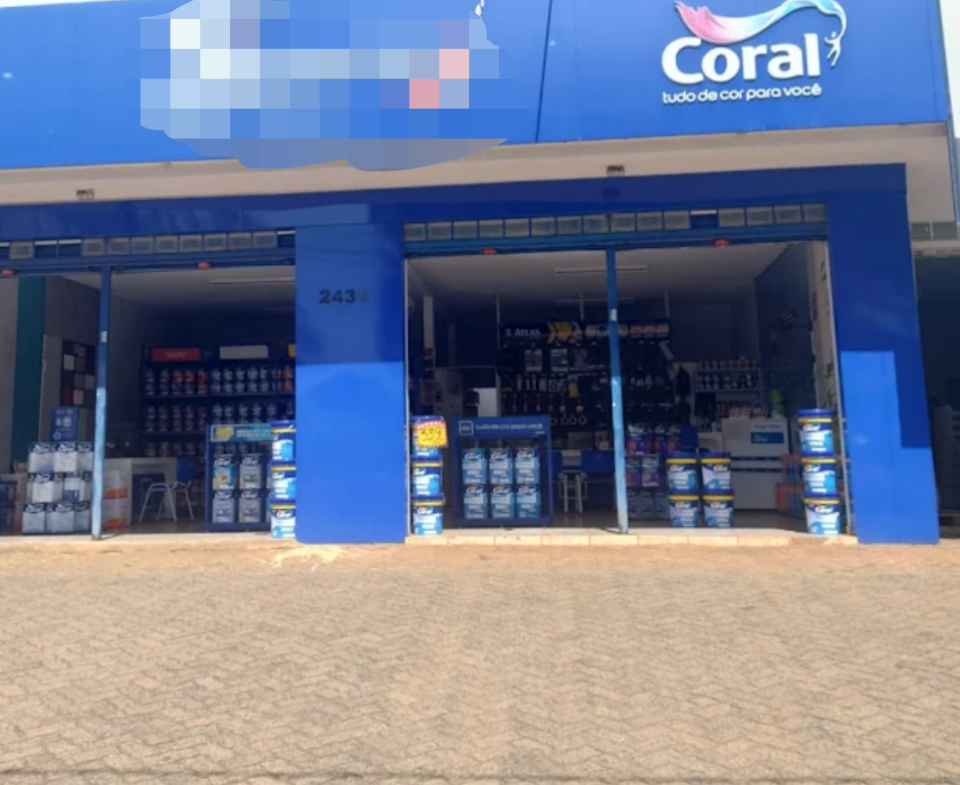 Loja de tintas completa Uberlandia