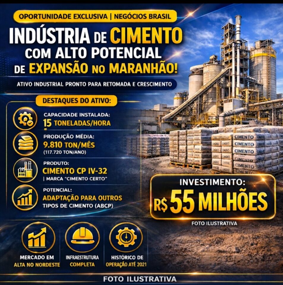 INVESTIMENTO ESTRATÉGICO EM INDÚSTRIA DE CIMENTO NO NORDESTE