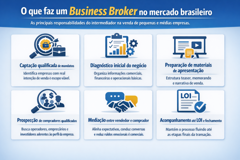 O papel do Business Broker no Brasil