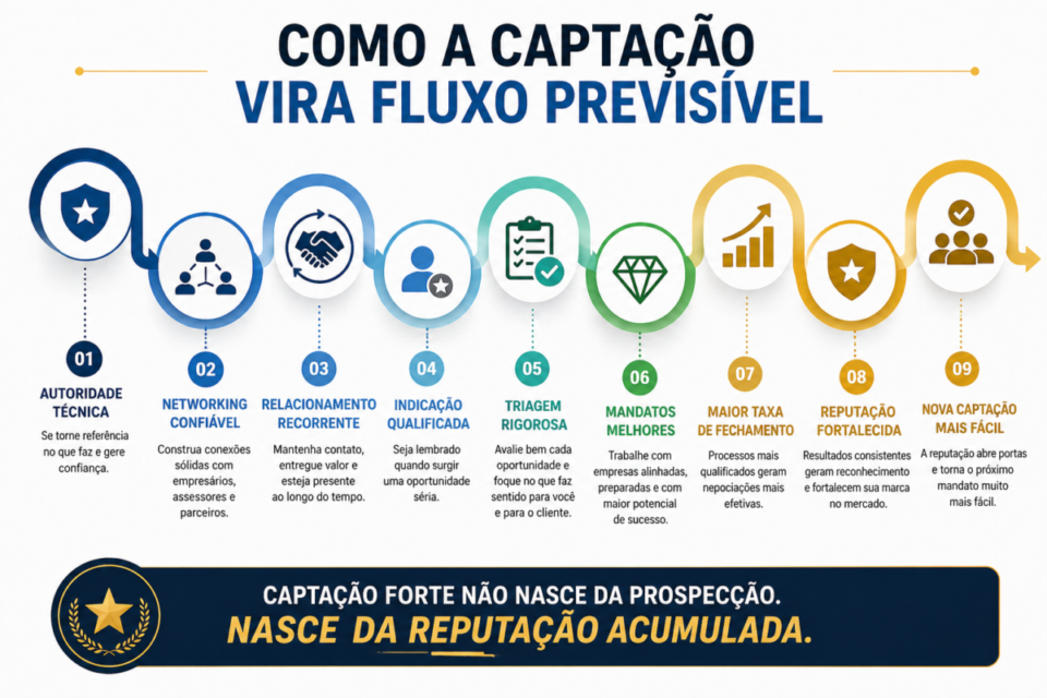 como a captação vira fluxo previsível