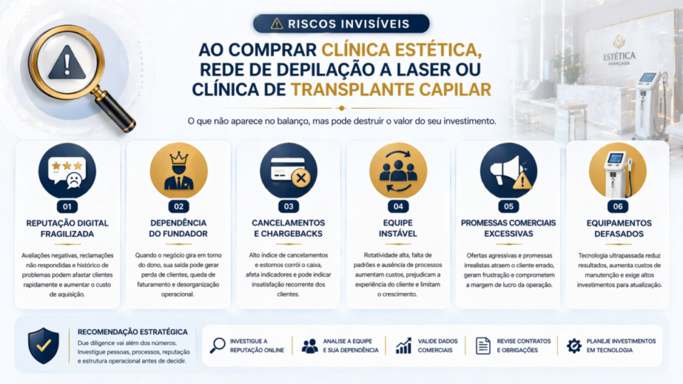 Como comprar rede de depilação a laser ou clínica de transplante capilar com segurança
