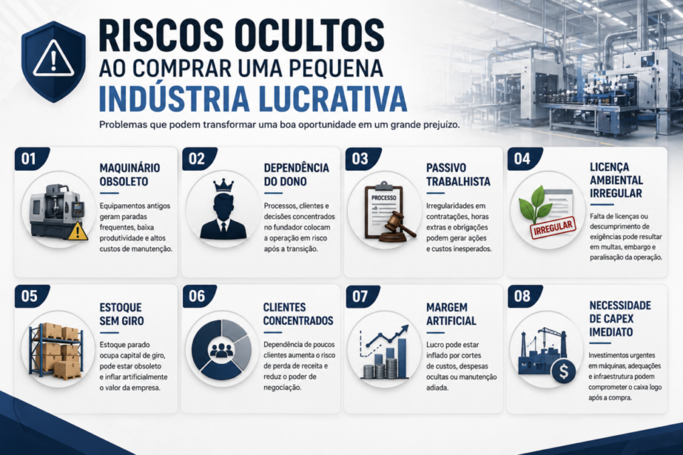 comprar pequena indústria