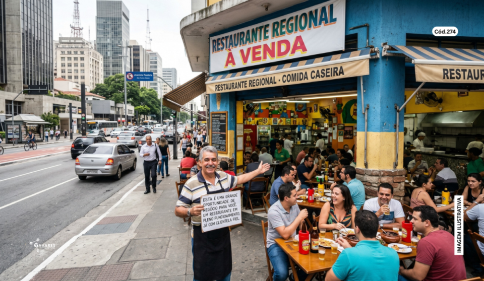 Cód274 – Restaurante Regional à Venda em Aracaju