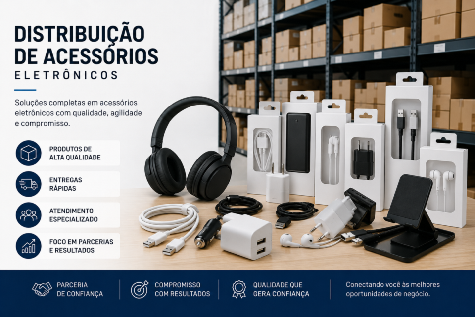 DISTRIBUIÇÃO DE SMARTPHONES , ELETRÔNICOS E ACESSÓRIOS PARA CELULARES