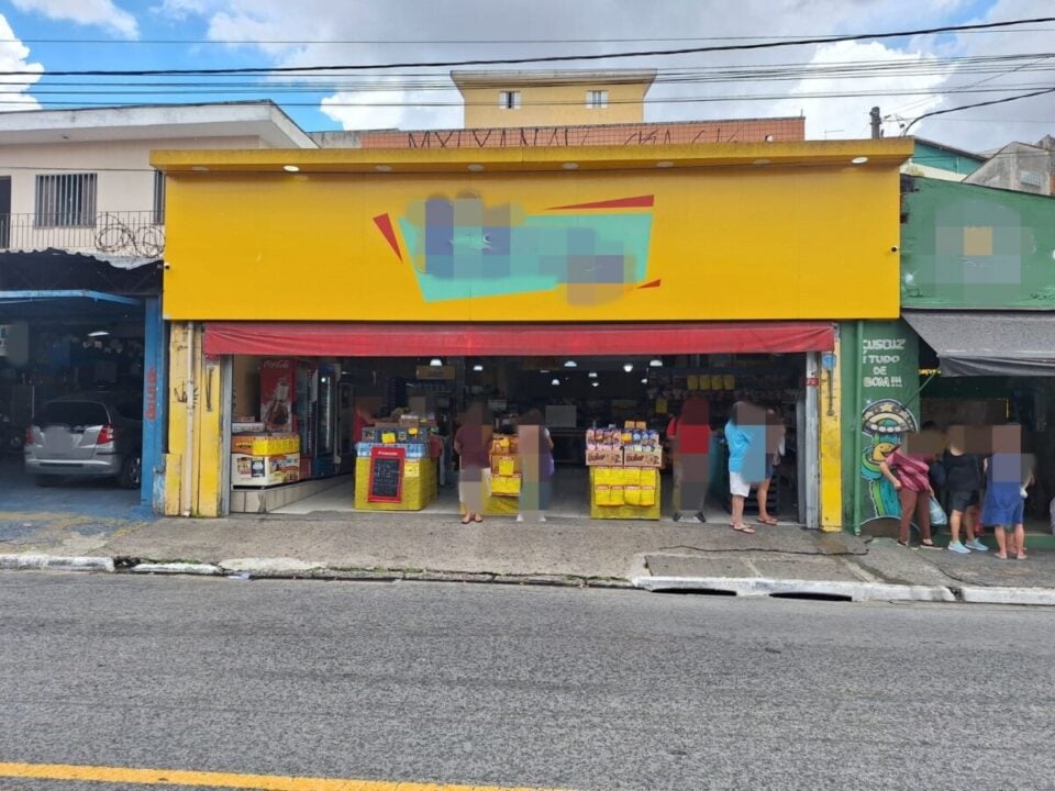 Mercado na zona norte de Sao Paulo