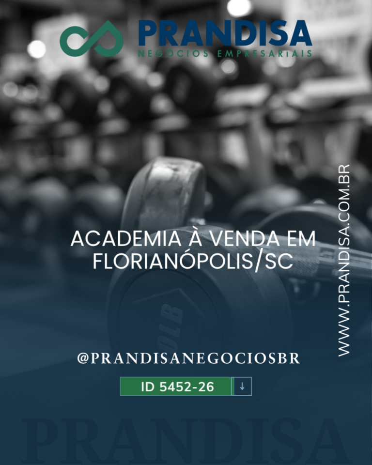 Academia à venda em Florianópolis-SC