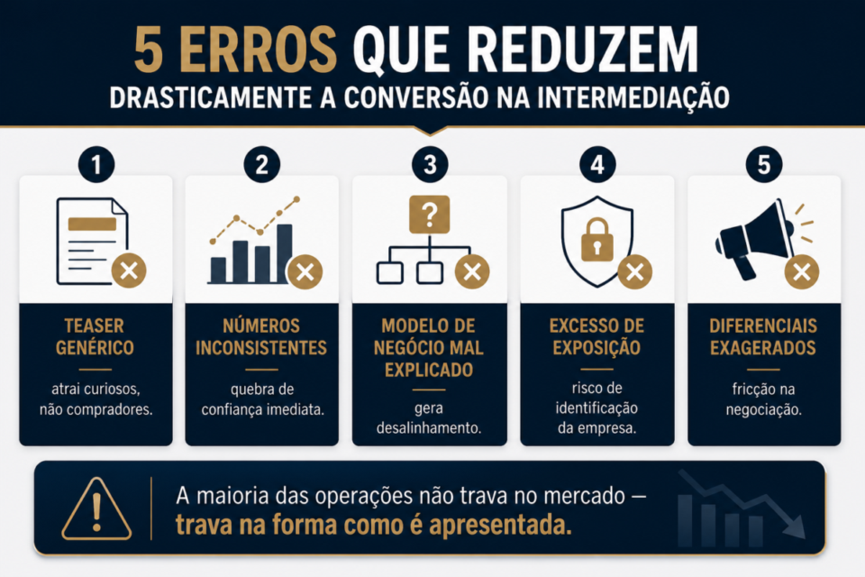 Como Montar Teaser e Memorando de Venda Profissional para Corretores de Negócios