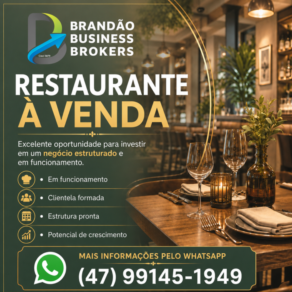 Restaurante à Venda em Joinville