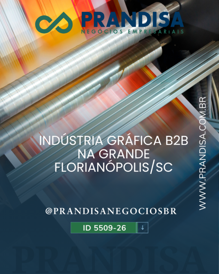 Indústria Gráfica B2B à venda na Grande Florianópolis/SC
