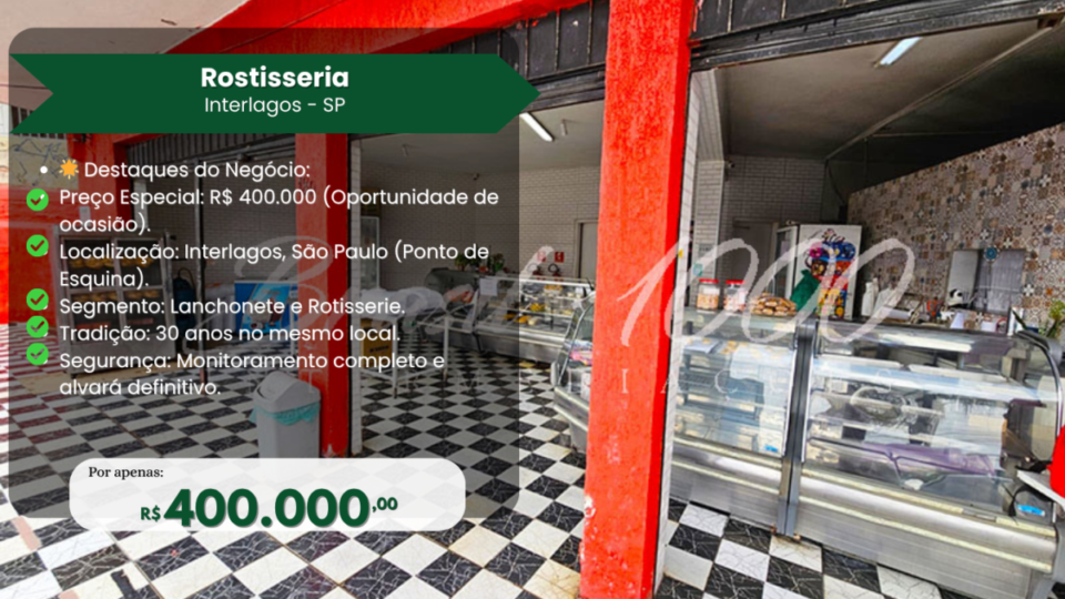 Rotisserie em Interlagos, SP Cod 113848