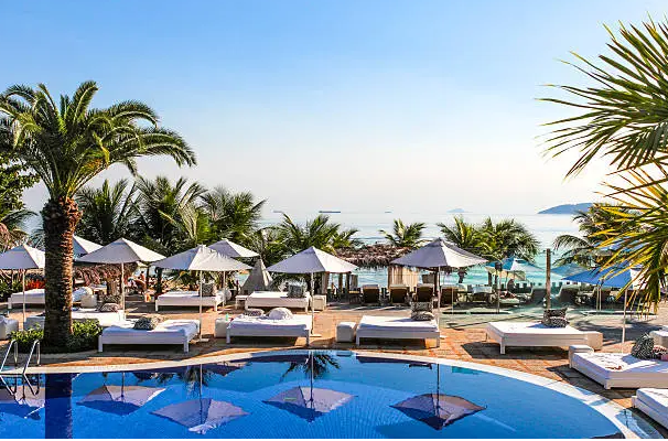 Hotel à beira mar