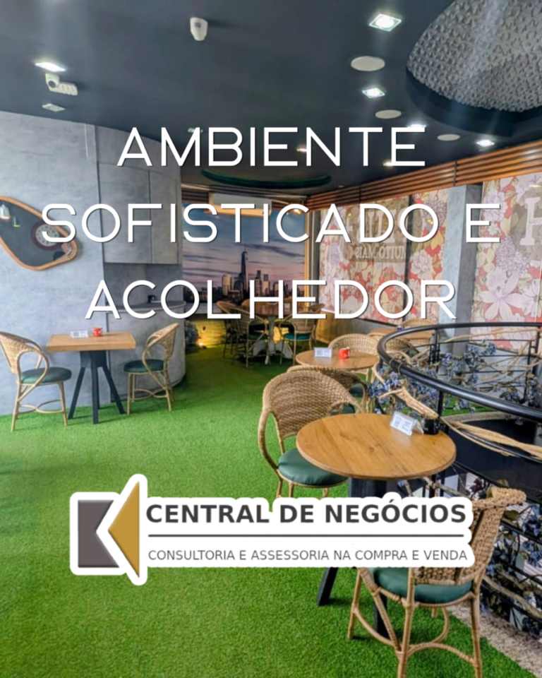 OPORTUNIDADE DE NEGÓCIO – VENDE-SE RESTAURANTE, BISTRÔ E CAFETERIA TEMÁTICA