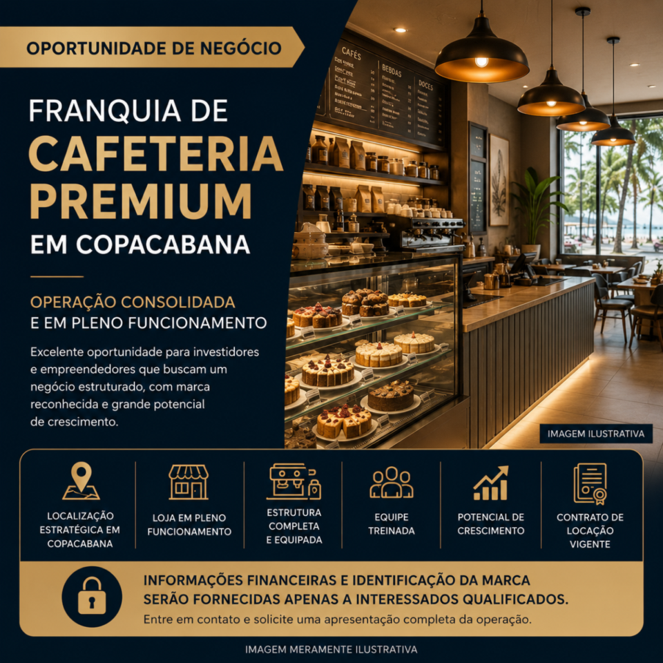 Repasse Franquia de Doces e Bolos – Copacabana/RJ