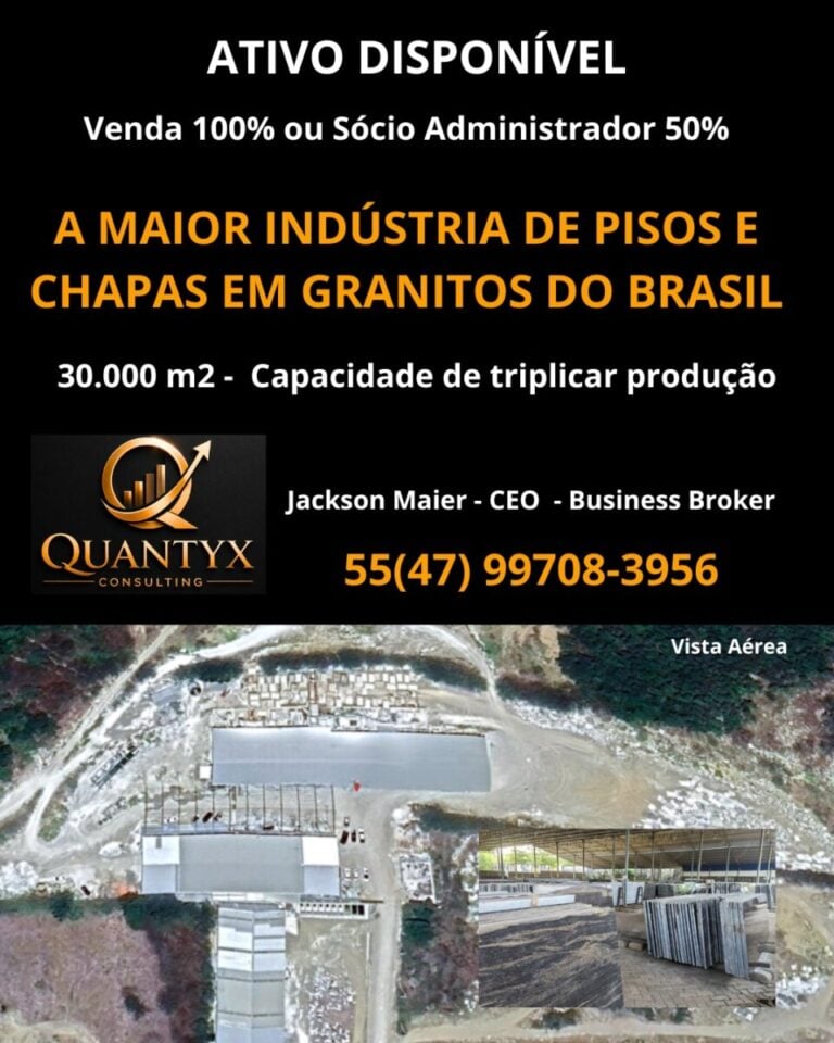Maior Indústria de Pisos e Chapas de Granito do Brasil