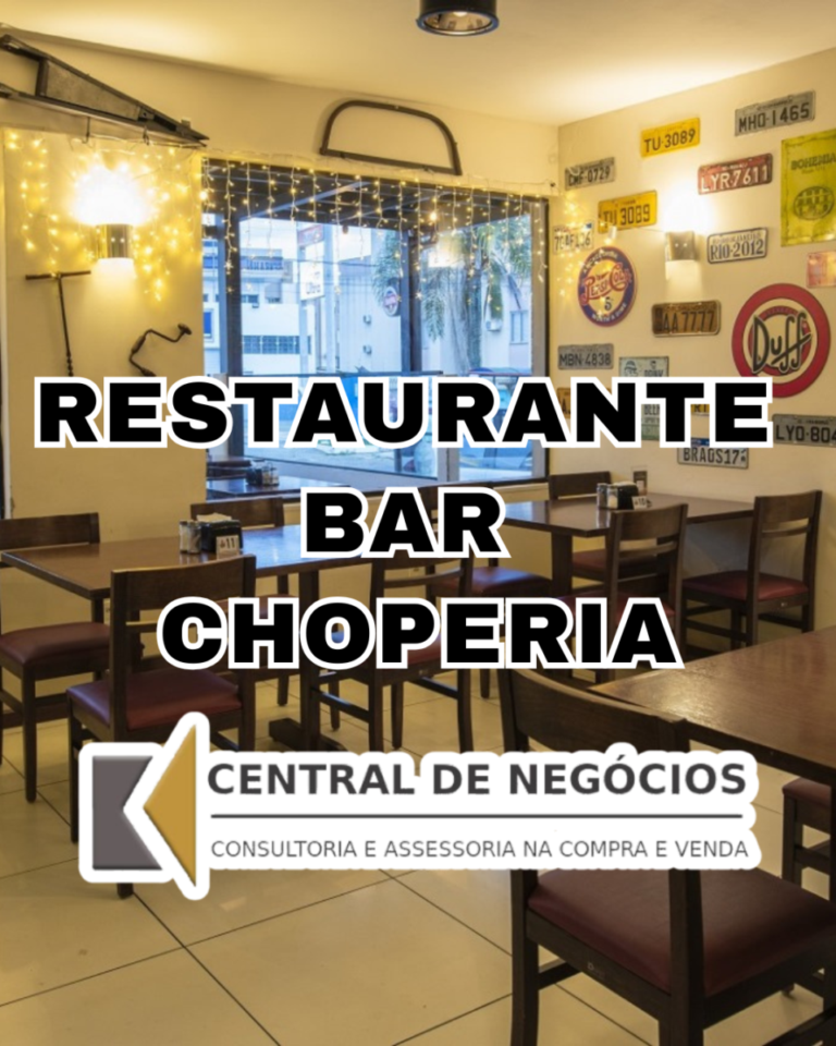 OPORTUNIDADE IMPERDÍVEL RESTAURANTE  BAR  CHOPERIA