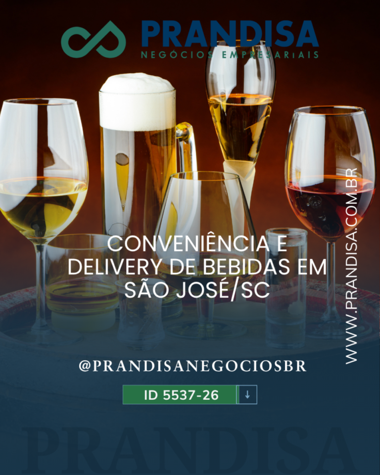 Conveniência e delivery de bebidas à venda em São José/SC