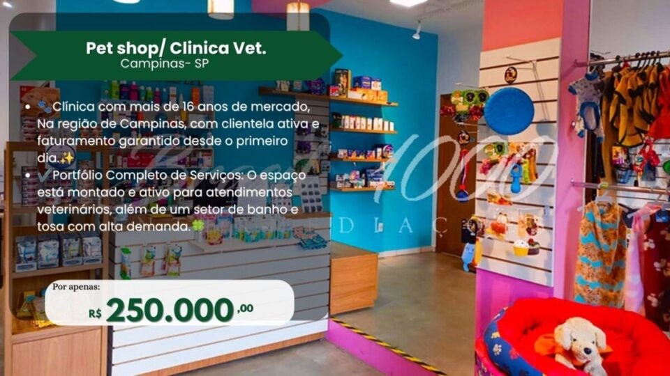 Pet Shop e Clinica Veterinaria em Campinas, SP