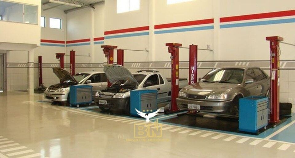Vendo Centro Automotivo Oficina Completa 1000m2 – Ref 3016