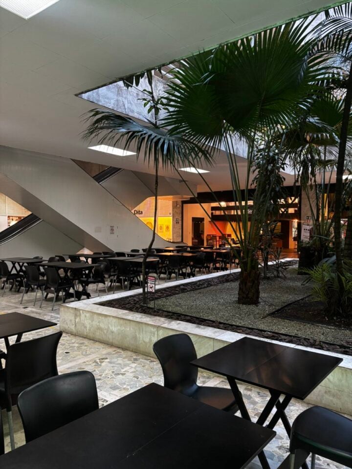 Restaurante no centro de São Paulo
