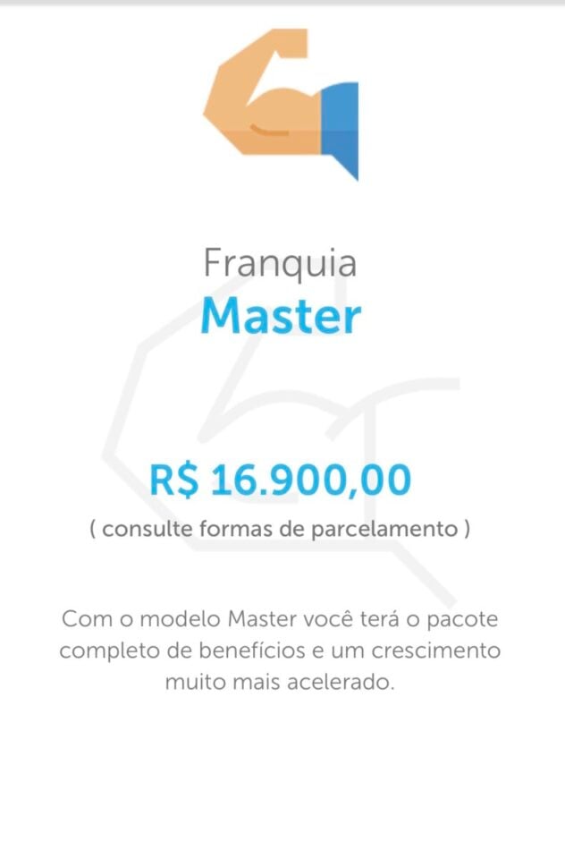 Repasse Franquia Online Brasil Nutri Shop Modelo Master
