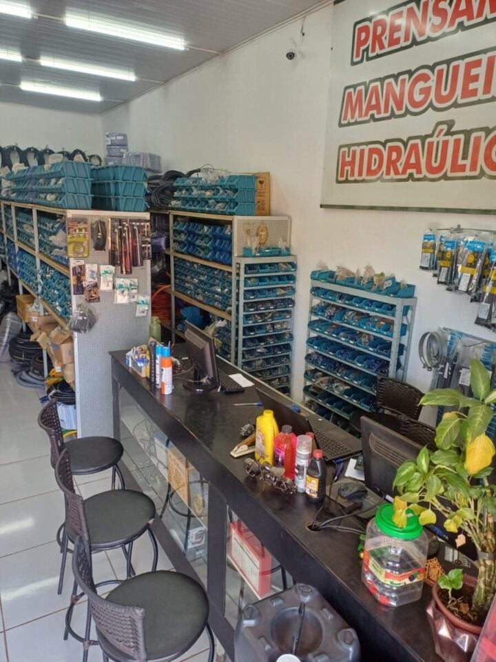 Vendo loja de mangueiras e conexões hidráulicas