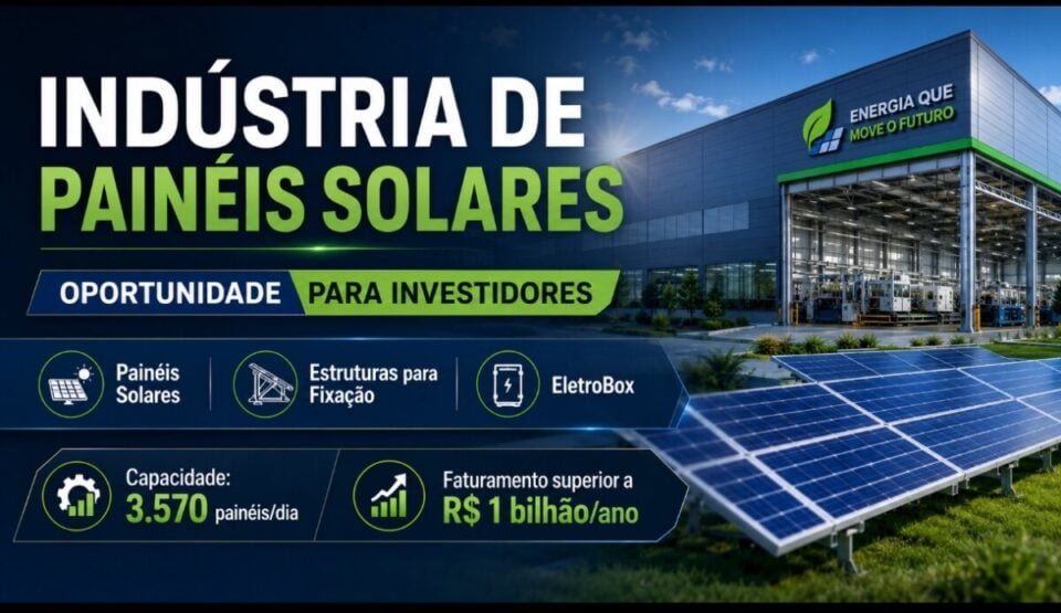 OPORTUNIDADE ESTRATÉGICA NO SETOR DE ENERGIA RENOVÁVEL A VENDA