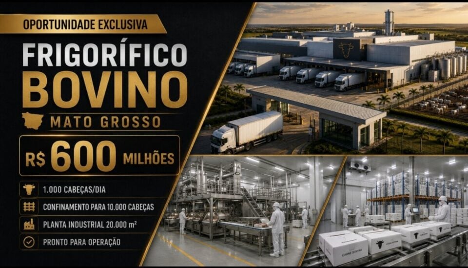 OPORTUNIDADE ESTRATÉGICA — FRIGORÍFICO BOVINO DE GRANDE PORTE