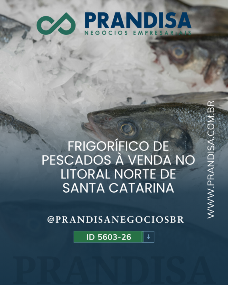 ID 5603-26 Frigorífico de Pescados à vend a em Santa Catarina – SC