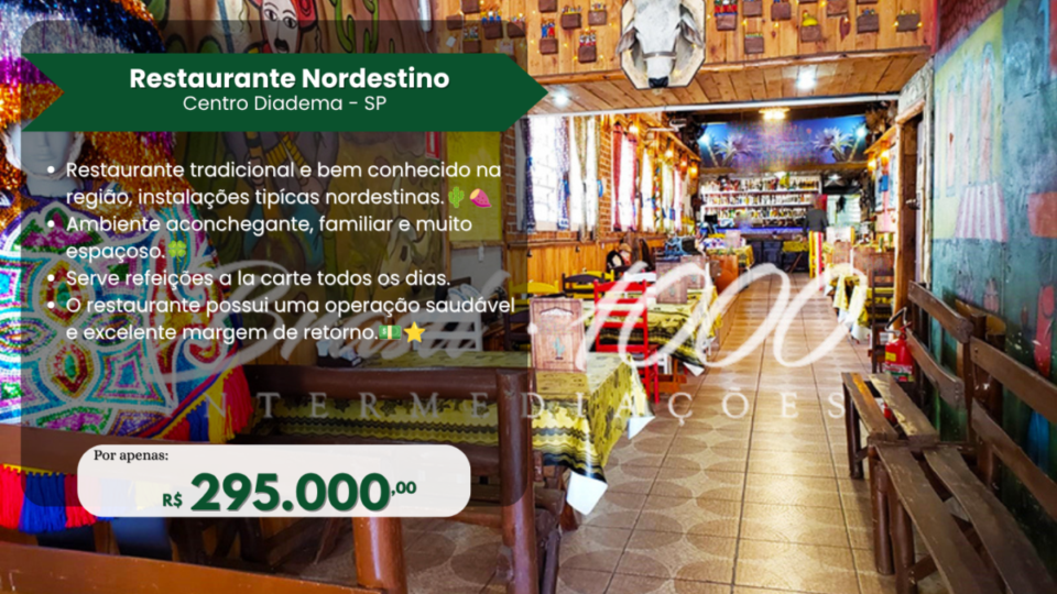 Restaurante no Centro de Diadema, SP