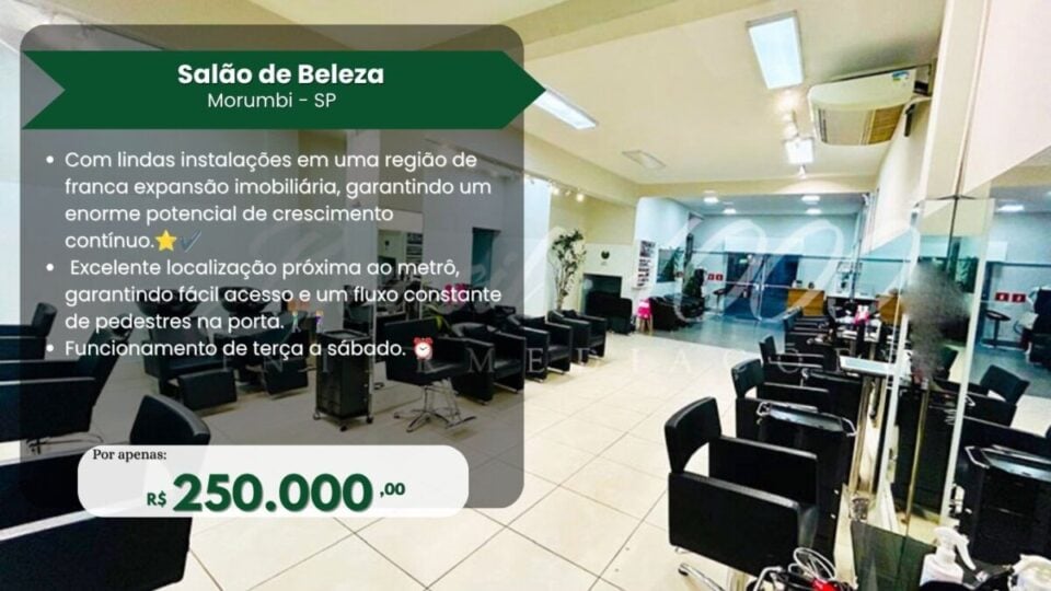 Salão de Beleza no Morumbi, SP