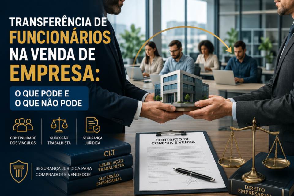 Transferência de funcionários na venda de empresa: o que pode e o que não pode