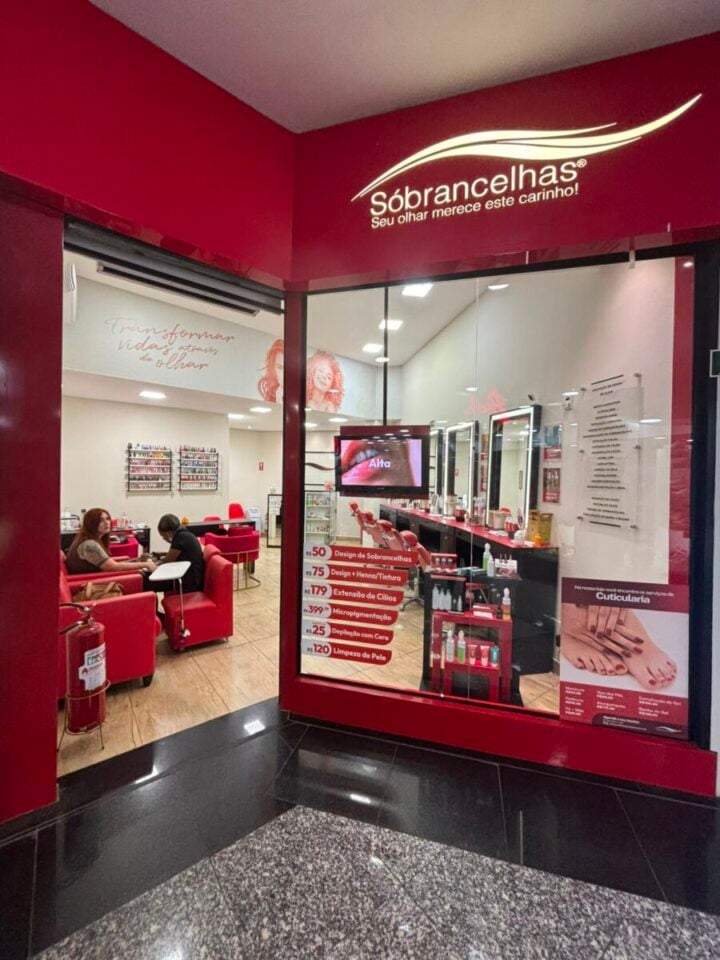 Franquia  Sóbrancelhas , Unidade Prado – Campinas SP