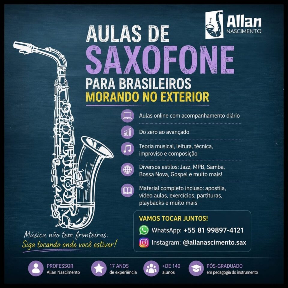 Aulas Particulares de Saxofone