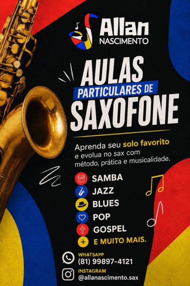 Aulas Particulares de Saxofone