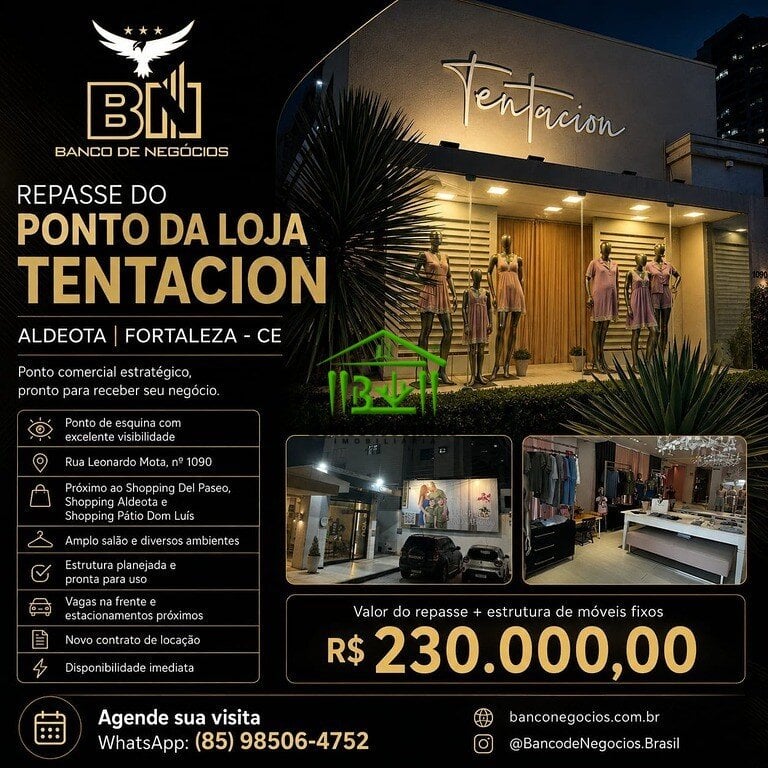 Repassamos Ótimo Ponto da Loja Tentacion