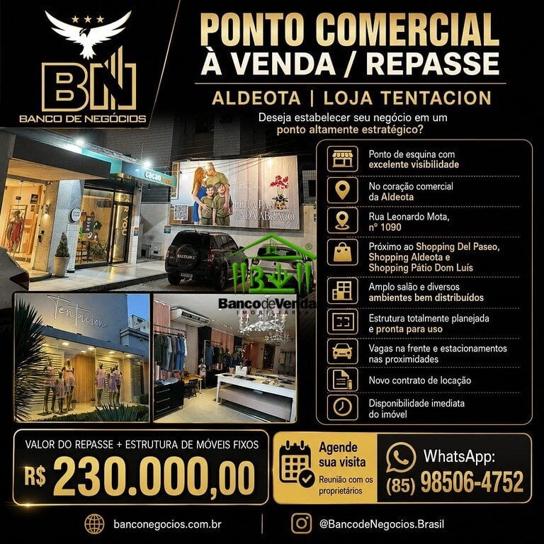 Repassamos Ótimo Ponto da Loja Tentacion