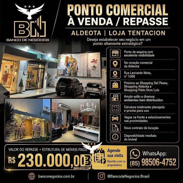 Repassamos Ótimo Ponto da Loja Tentacion – 3035