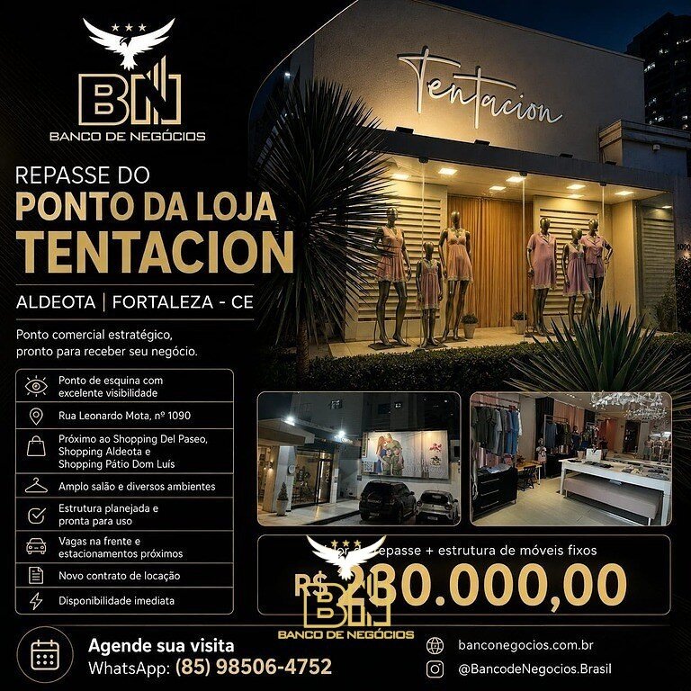 Repassamos Ótimo Ponto da Loja Tentacion – 3035