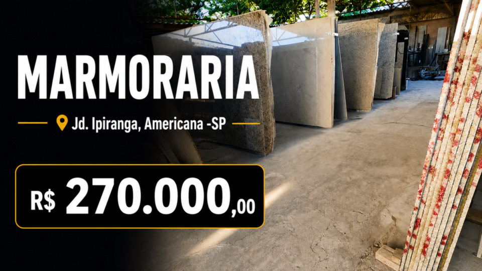Marmoraria no Jd Ipiranga, Americana, SP Cod 105436