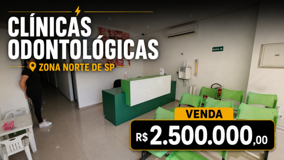 Clínicas odontológicas localizadas na zona norte de São Paulo – SP