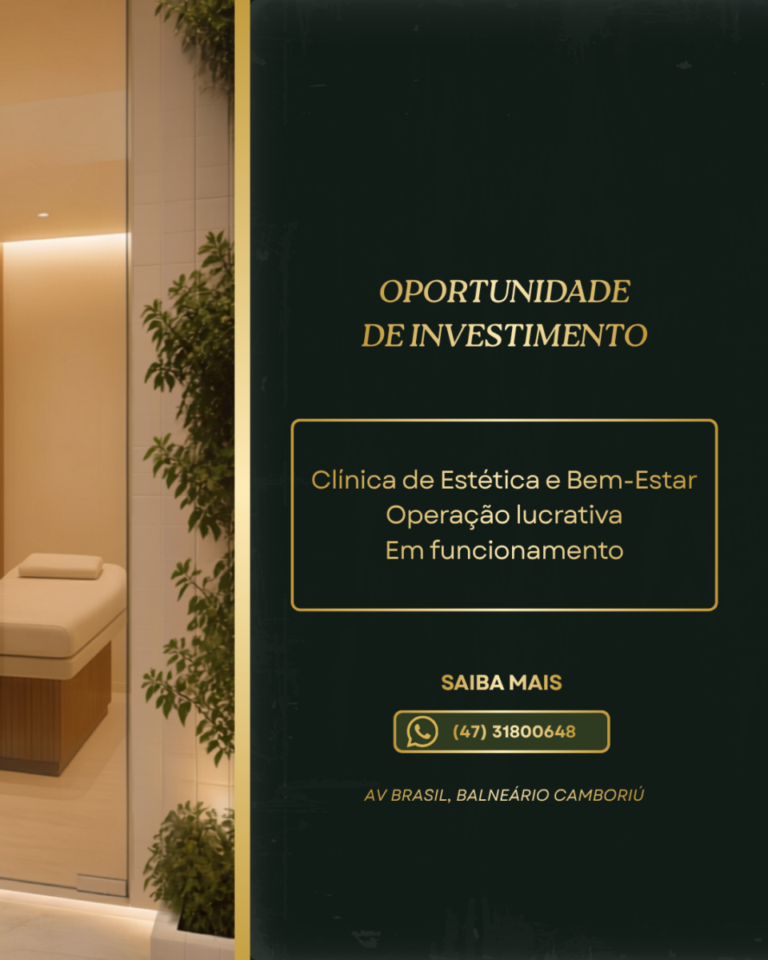 Clínica de Estética e Depilação Lucrativa em Operação