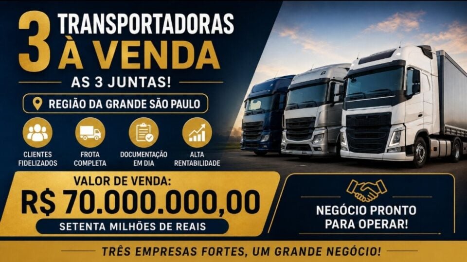 OPORTUNIDADE ESTRATÉGICA NO SETOR DE TRANSPORTES