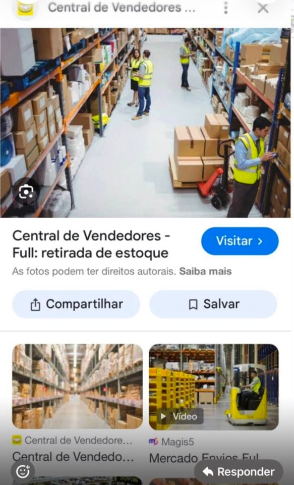 E-comemerce Moda Feminina MERCADO LIVRE FULL/FLEX COLETA Alto faturame
