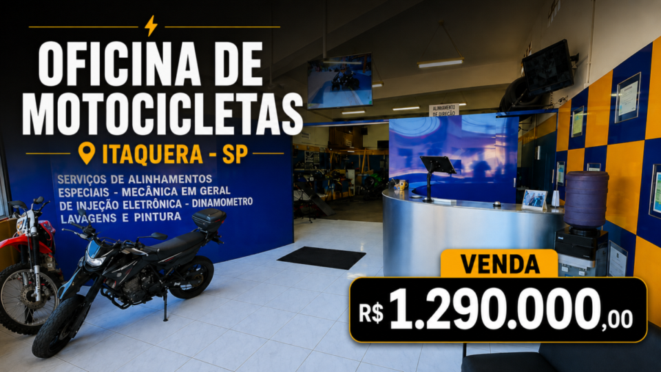 Oficina de Motocicletas em Itaquera, SP Cod 112713